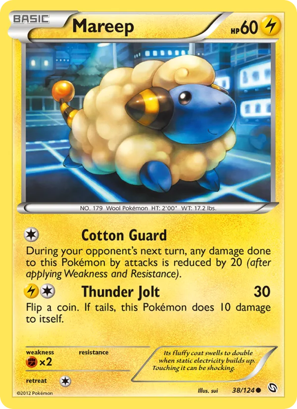 Mareep · Dragons Exalted 38/124