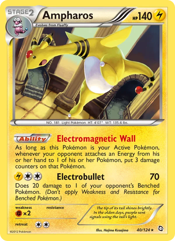 Ampharos · Dragons Exalted 40/124