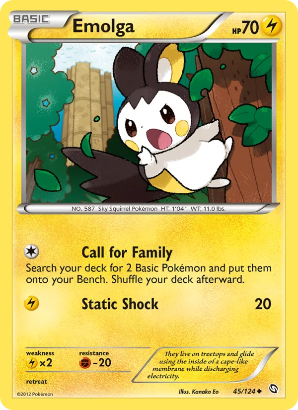 Emolga · Dragons Exalted 45/124