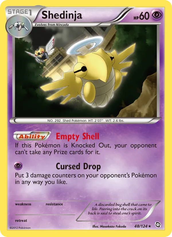 Shedinja · Dragons Exalted 48/124