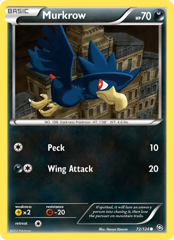 Murkrow · Dragons Exalted 72/124