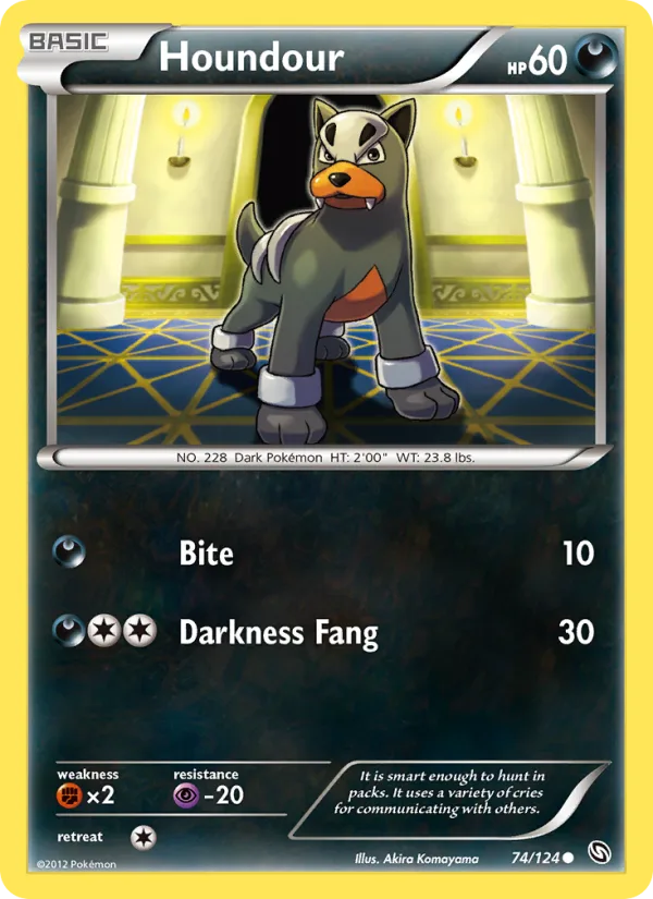 Houndour · Dragons Exalted 74/124