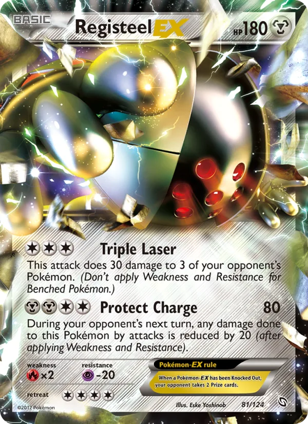Registeel-EX · Dragons Exalted 81/124