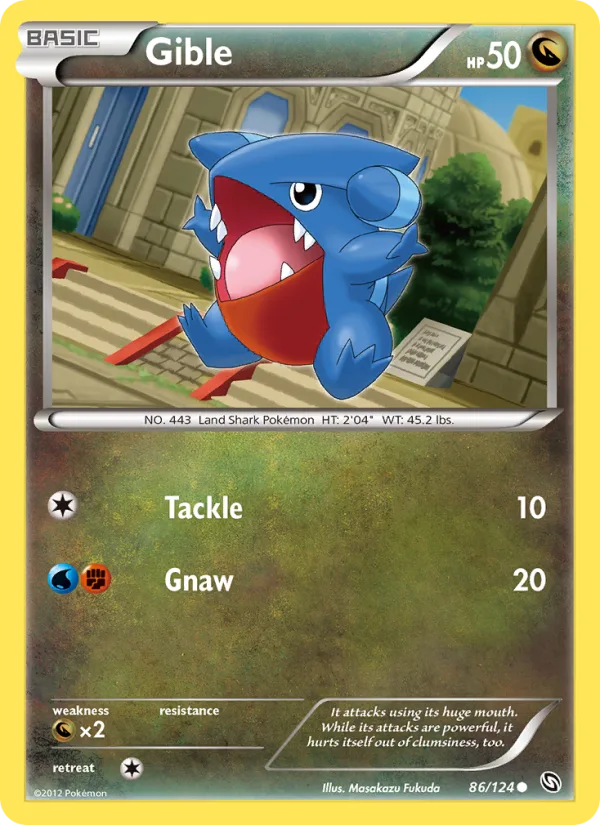 Gible · Dragons Exalted 86/124