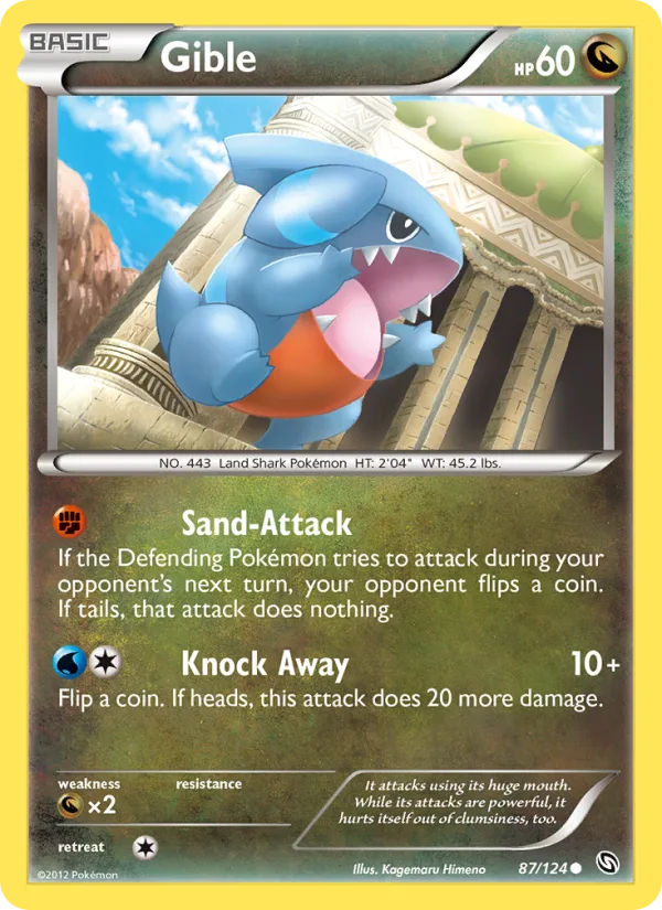 Gible · Dragons Exalted 87/124