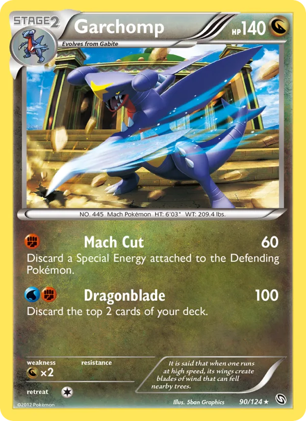 Garchomp · Dragons Exalted 90/124