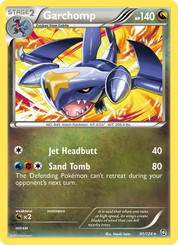Garchomp · Dragons Exalted 91/124