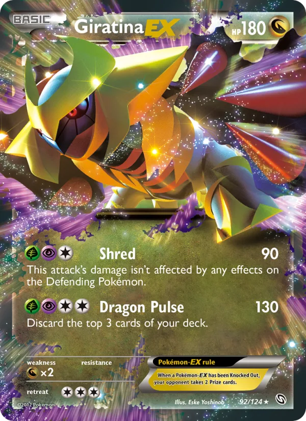 Giratina-EX · Dragons Exalted 92/124