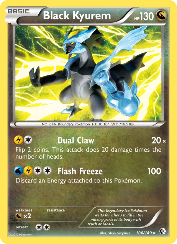 Black Kyurem · Boundaries Crossed 100/149