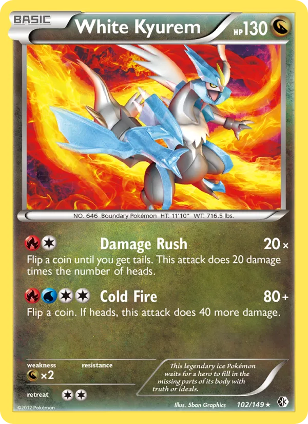White Kyurem · Boundaries Crossed 102/149