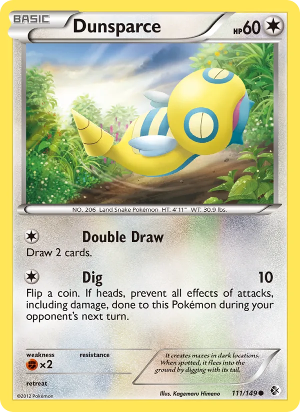 Dunsparce · Boundaries Crossed 111/149