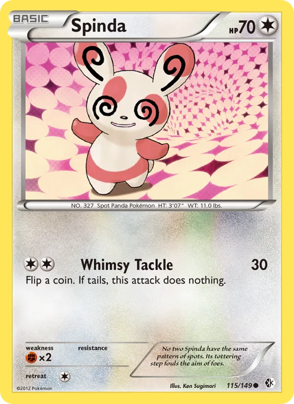 Spinda · Boundaries Crossed 115/149