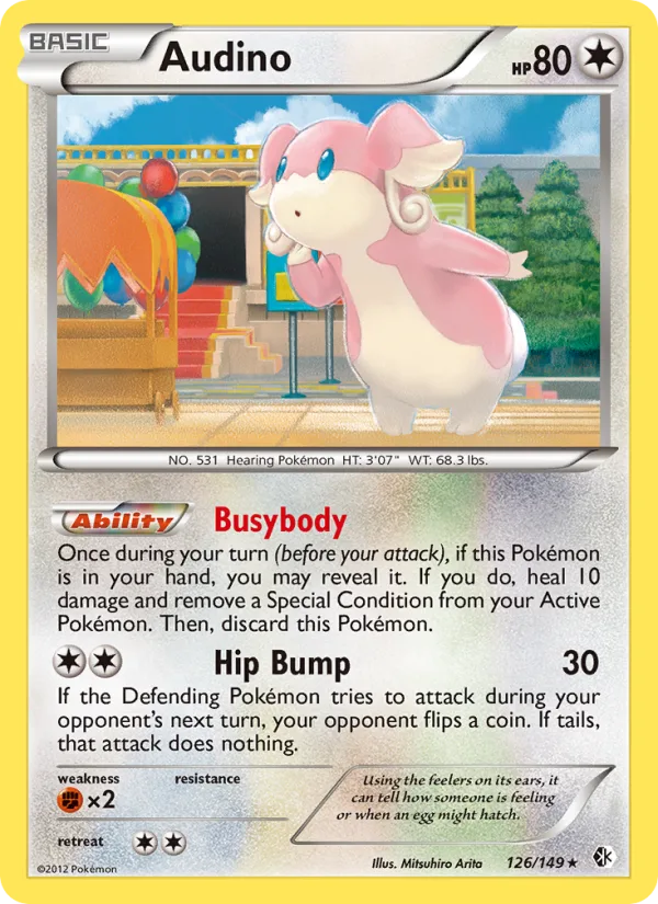 Audino · Boundaries Crossed 126/149