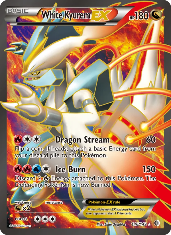 White Kyurem-EX · Boundaries Crossed 146/149