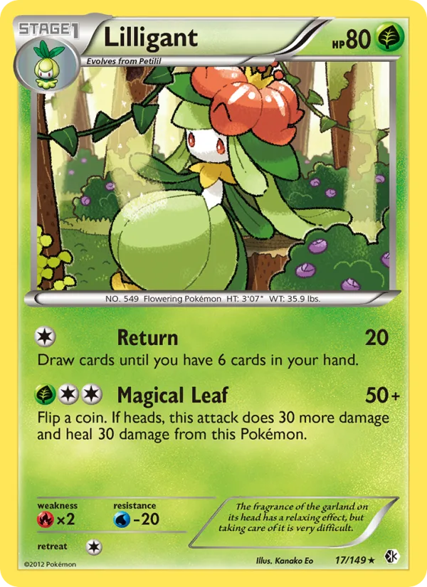 Lilligant · Boundaries Crossed 17/149