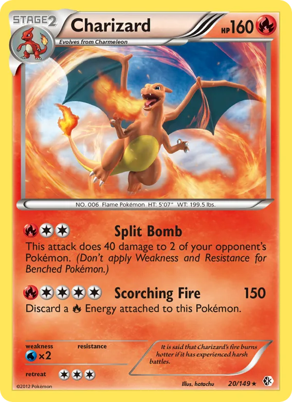 Charizard · Boundaries Crossed 20/149
