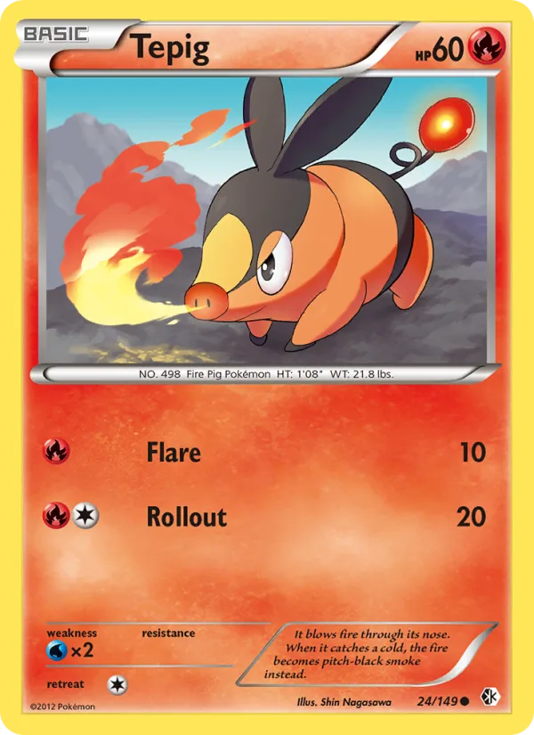 Tepig · Boundaries Crossed 24/149