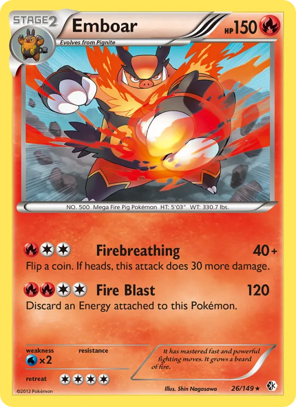 Emboar · Boundaries Crossed 26/149
