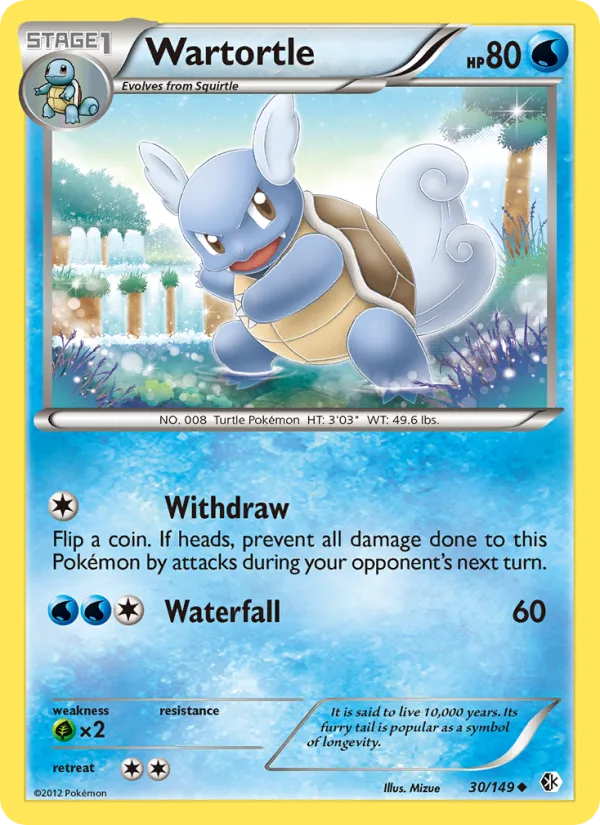 Wartortle · Boundaries Crossed 30/149