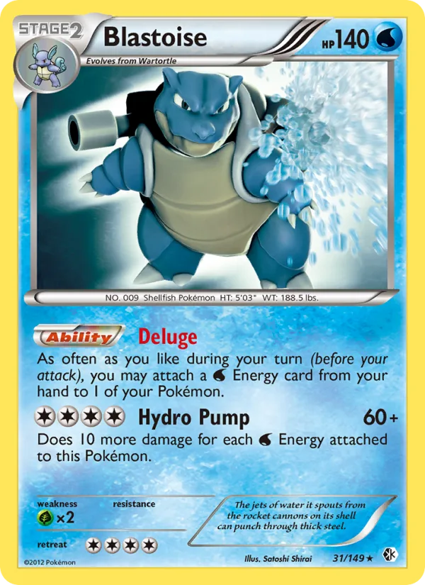 Blastoise · Boundaries Crossed 31/149