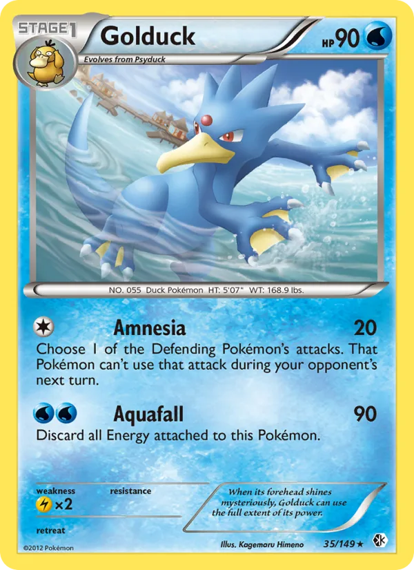 Golduck · Boundaries Crossed 35/149