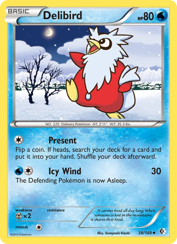 Delibird · Boundaries Crossed 38/149