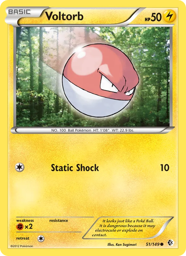 Voltorb · Boundaries Crossed 51/149