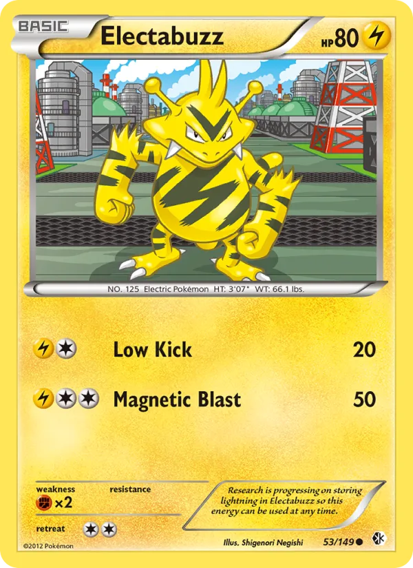 Electabuzz · Boundaries Crossed 53/149