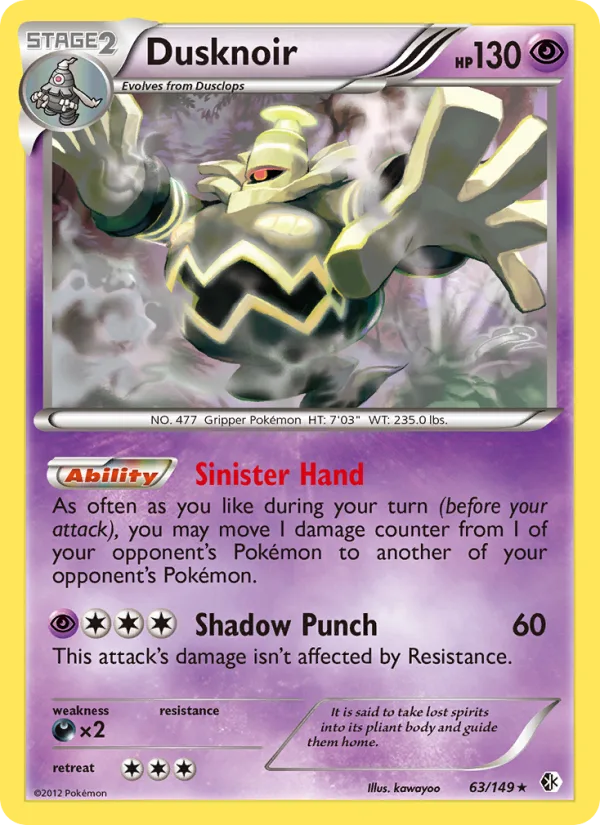 Dusknoir · Boundaries Crossed 63/149