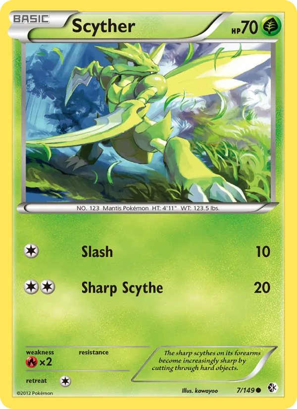 Scyther · Boundaries Crossed 7/149