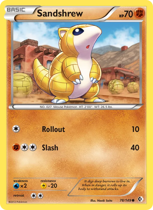 Sandshrew · Boundaries Crossed 78/149