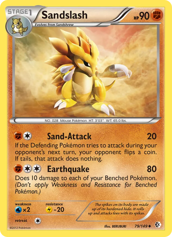 Sandslash · Boundaries Crossed 79/149