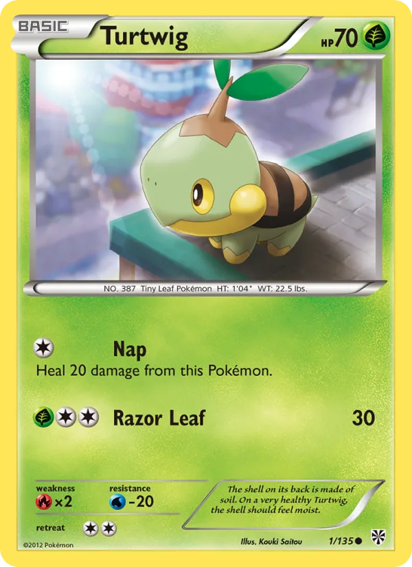 Turtwig · Plasma Storm 1/135