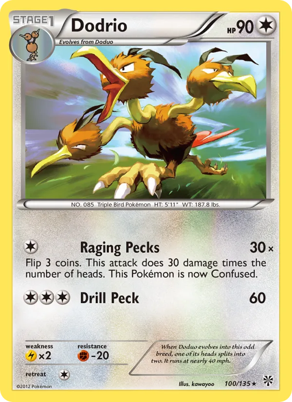 Dodrio · Plasma Storm 100/135