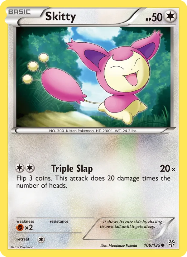 Skitty · Plasma Storm 109/135