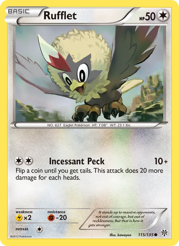 Rufflet · Plasma Storm 115/135