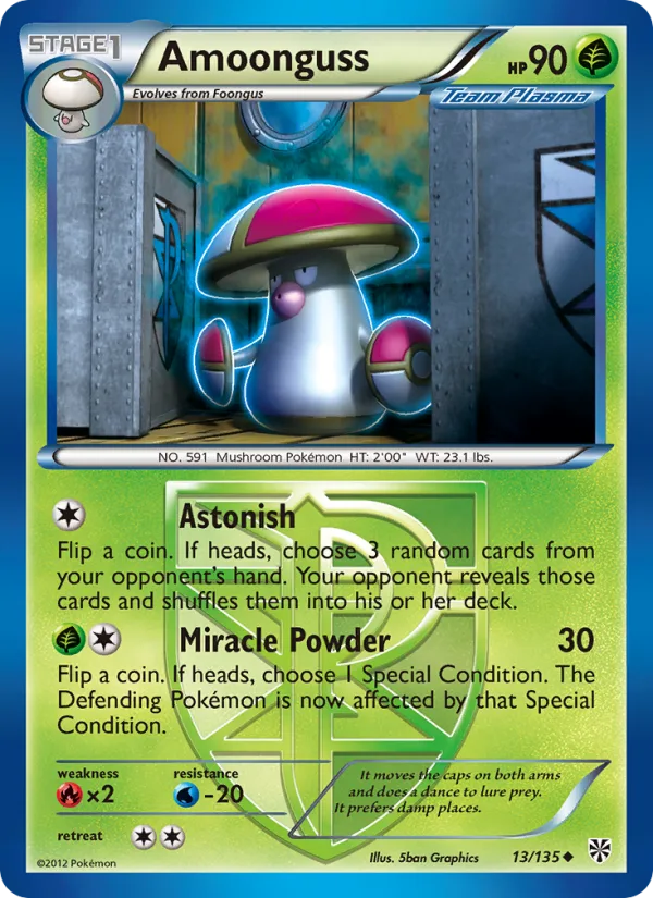 Amoonguss · Plasma Storm 13/135