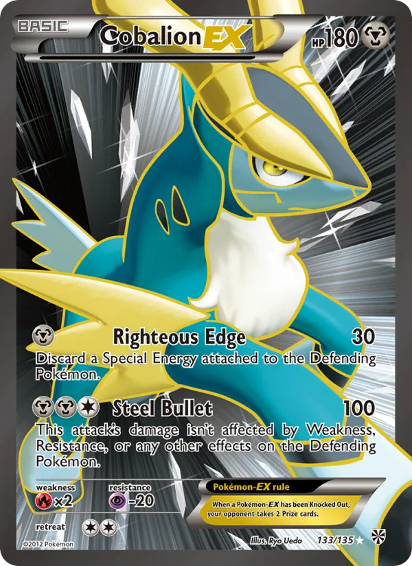 Cobalion-EX · Plasma Storm 133/135