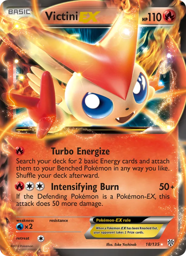 Victini-EX · Plasma Storm 18/135