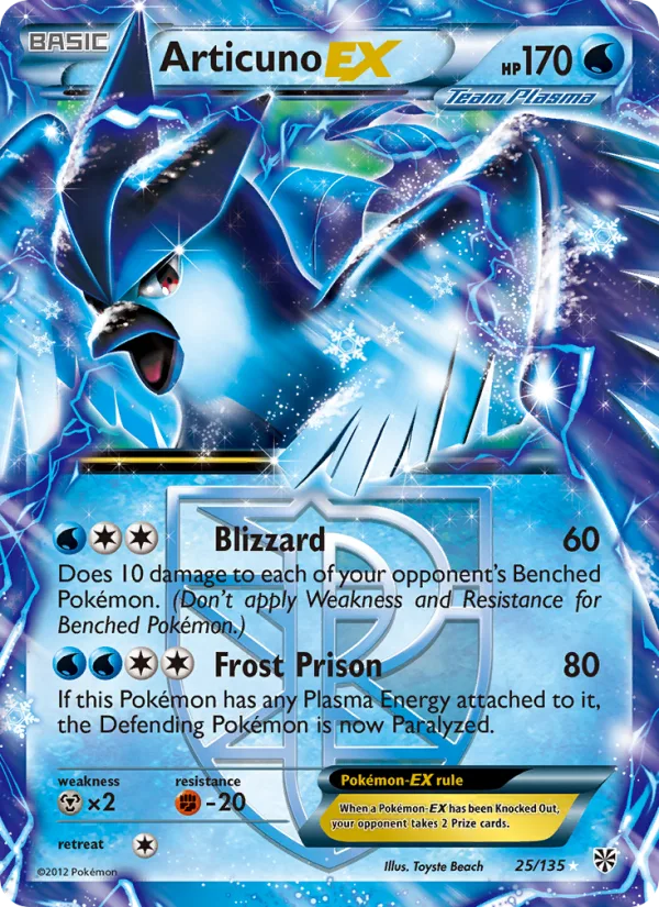 Articuno-EX · Plasma Storm 25/135