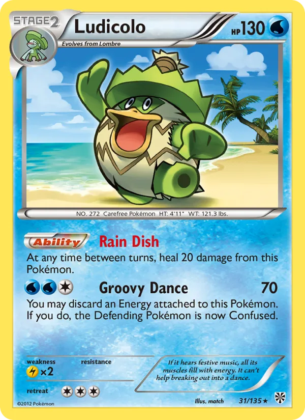 Ludicolo · Plasma Storm 31/135