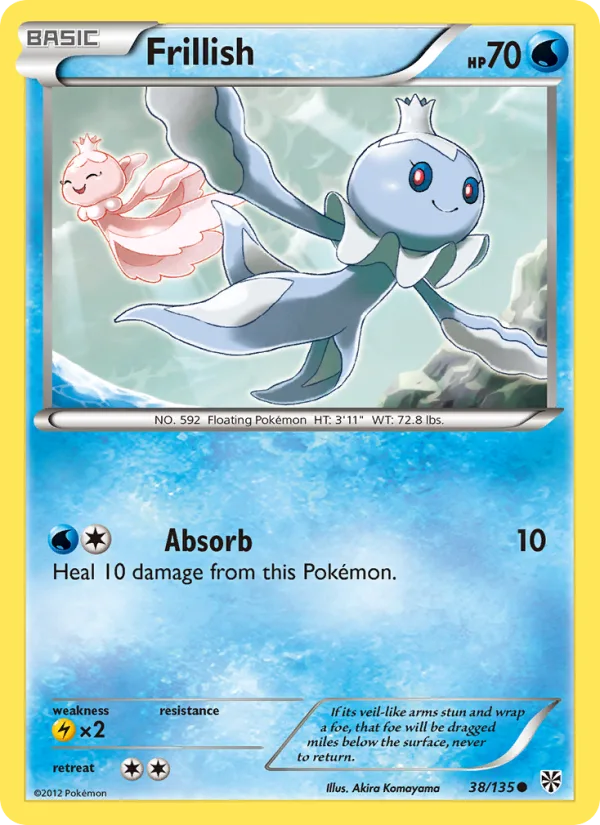 Frillish · Plasma Storm 38/135