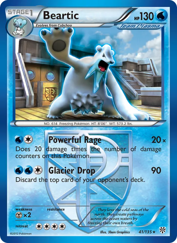 Beartic · Plasma Storm 41/135