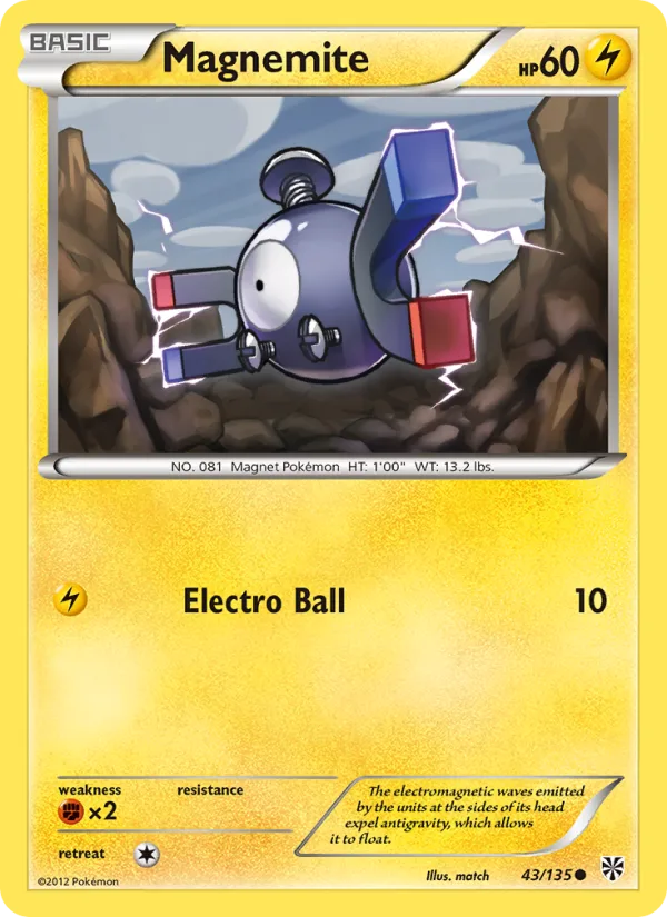 Magnemite · Plasma Storm 43/135