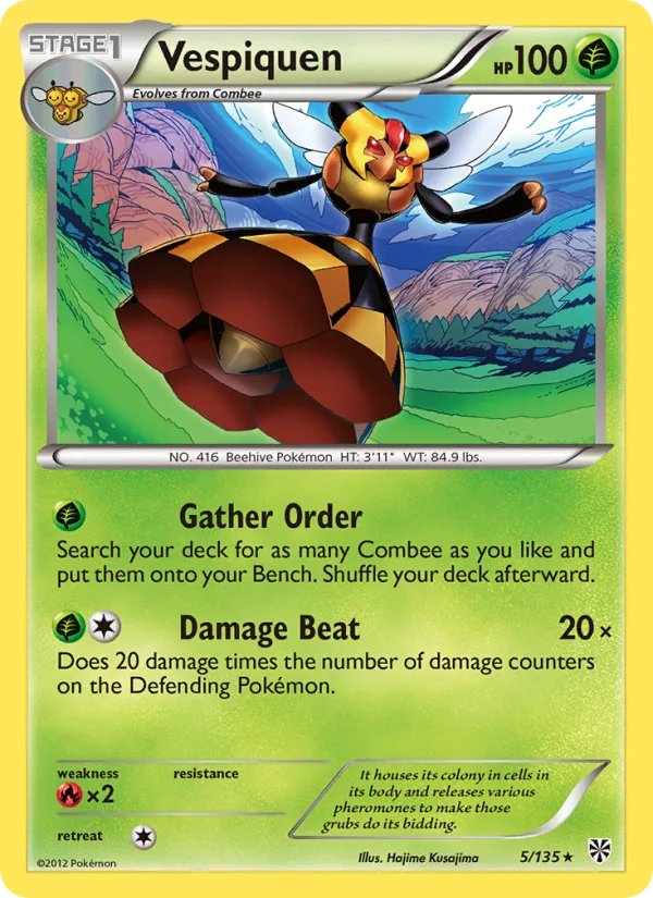 Vespiquen · Plasma Storm 5/135