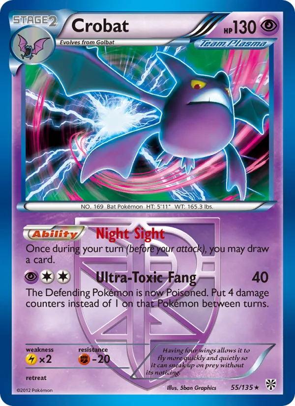Crobat · Plasma Storm 55/135