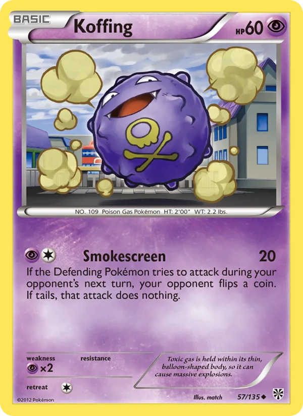 Koffing · Plasma Storm 57/135