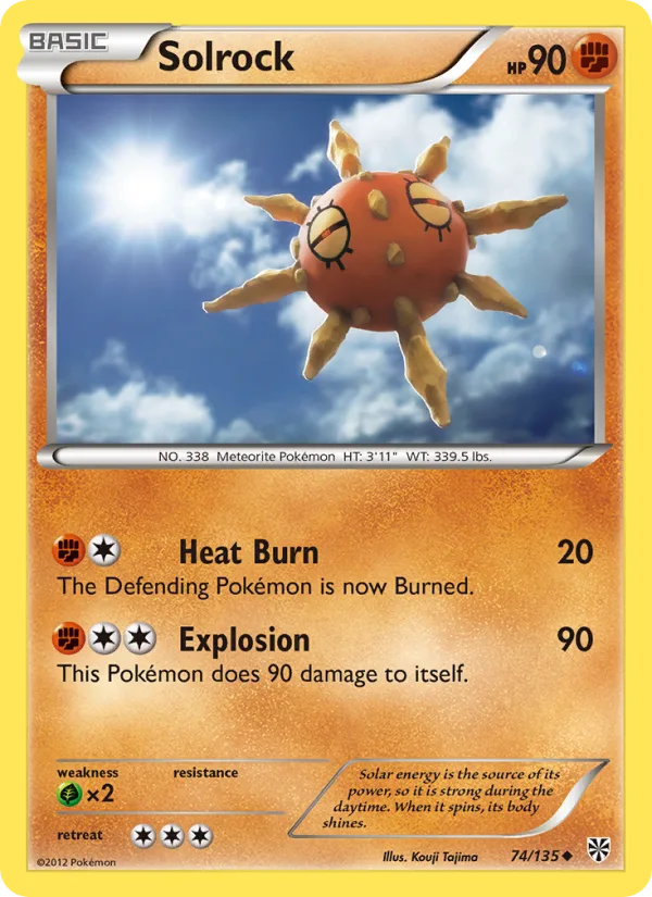 Solrock · Plasma Storm 74/135