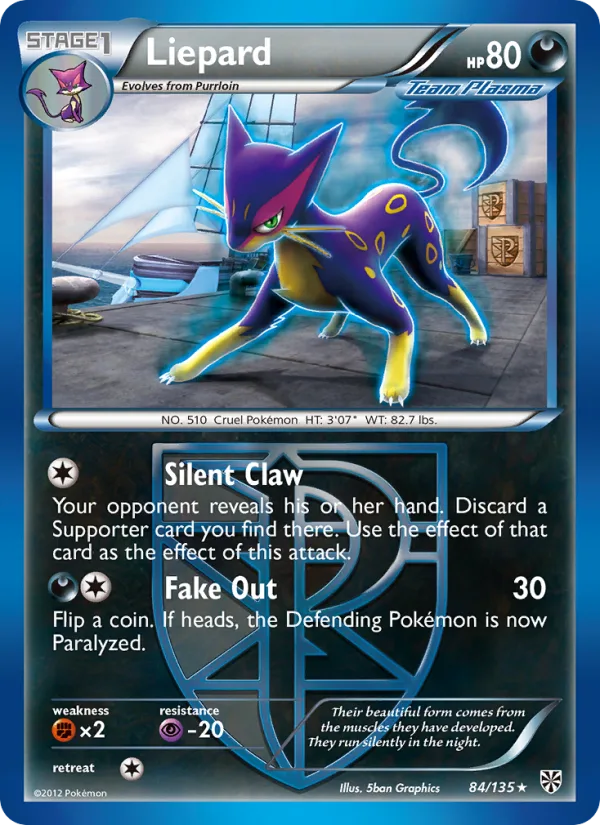 Liepard · Plasma Storm 84/135