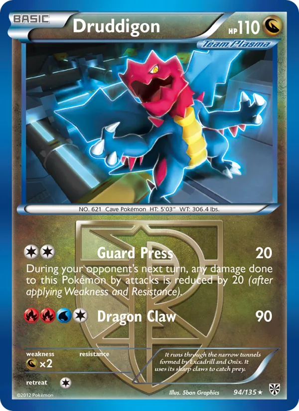 Druddigon · Plasma Storm 94/135